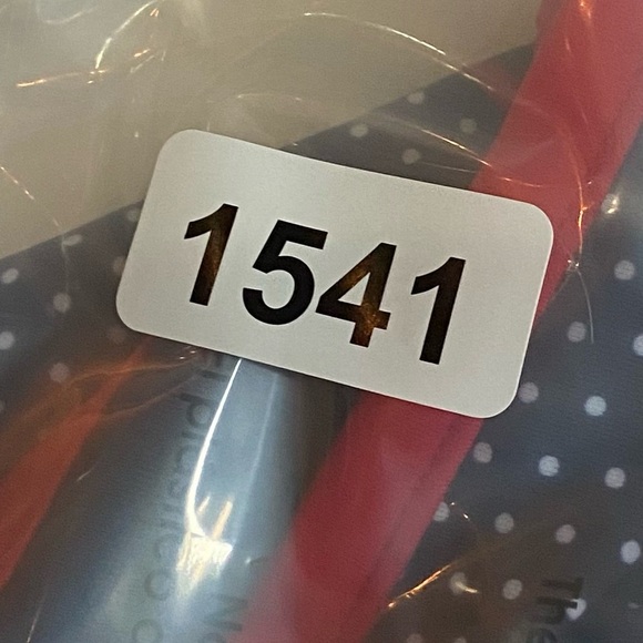 New! Frankie's Bikinis golden hour Navy Polka Dot Bikini Bottom 1541 - Picture 7 of 9